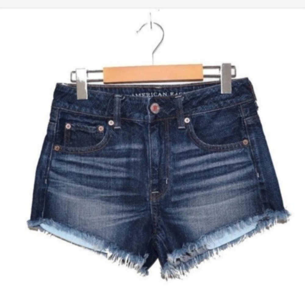 American Eagle Hi-Rise Festival Denim Jean Shorts